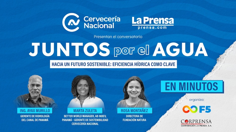 En directo: Conversatorio Juntos por el agua