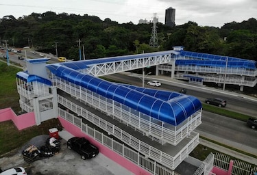 Habilitan puente peatonal frente a la Universidad Tecnológica de Panamá
