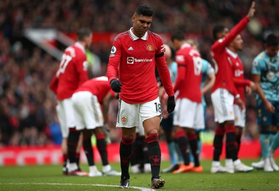 Casemiro, cuatro partidos de sanción tras ser expulsado con tarjeta roja directa