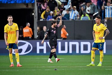 Leo Messi inicia la pretemporada con gol en Las Vegas