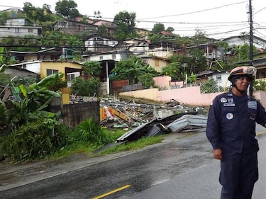 Reportan caída de árboles; emiten aviso por lluvias
