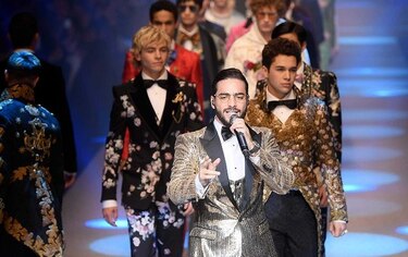 Dolce & Gabbana brinda un show 'monárquico' en la Semana de la Moda masculina de Milán