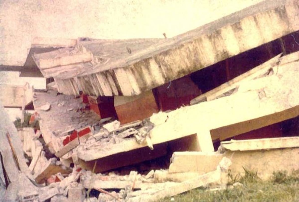 Terremoto en Puerto Armuelles: el colegio se cayó