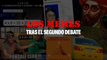 Los memes que dejó el segundo debate presidencial