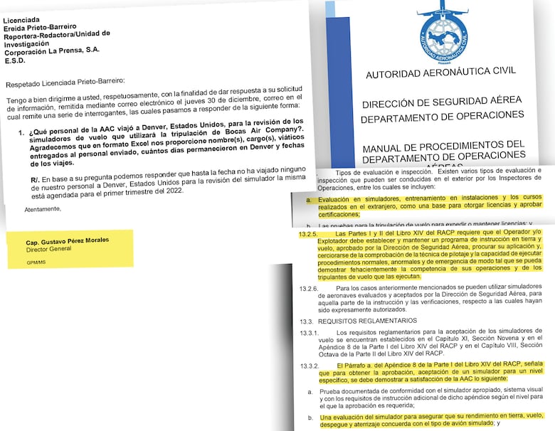 AAC habría violado reglamento aéreo a favor de Bocas Air