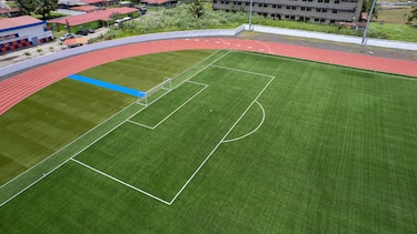 Así luce el nuevo estadio Armando Dely Valdés, una obra de $7 millones