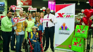 Visita de Roy de Jesús a Super Xtra