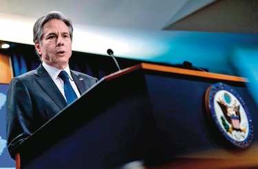 El secretario de Estado estadounidense Antony Blinken da positivo por la Covid-19