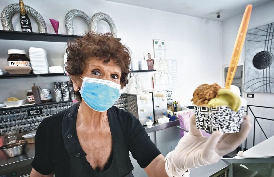 Fin del encierro se celebra con helado artesanal