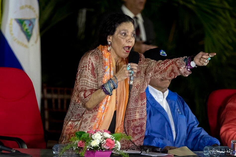 ‘¡Ayuda!’: el extraño grito durante una llamada telefónica de Rosario Murillo