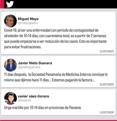 Cinco semanas de aumento de casos