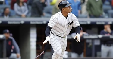 Con jonrón de Torres, Yankees dejan tendidos a Indios