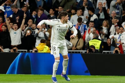 Con Valverde, el Madrid dispara su moral antes de viajar a Manchester