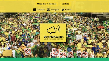 Movimiento anticorrupción prepara protesta contra 'la impunidad' en Brasil