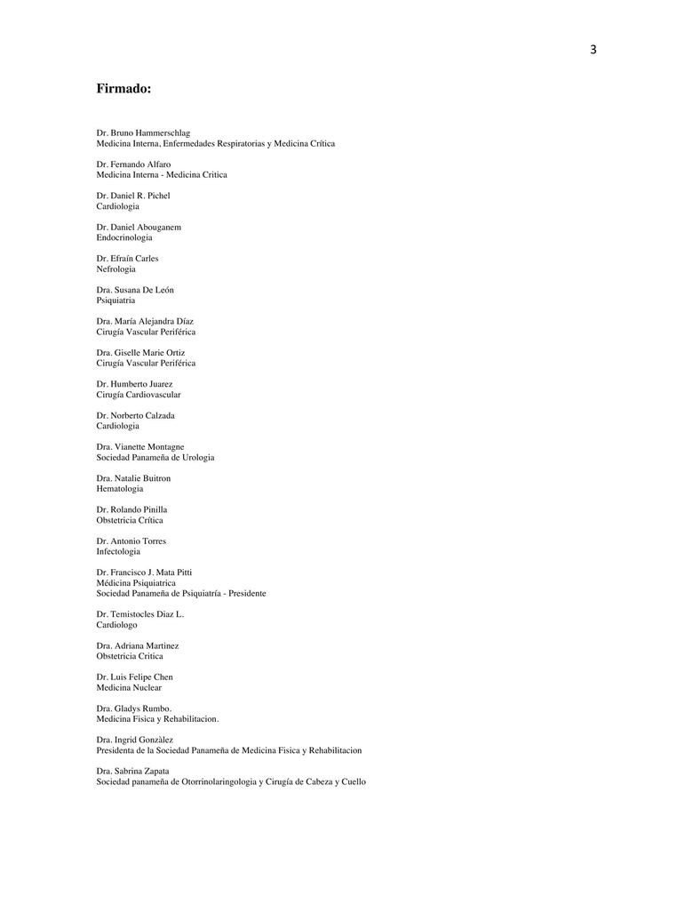 Piden al Ejecutivo crear comité científico que evalúe la adquisición de insumos y equipos para enfrentar el Covid-19