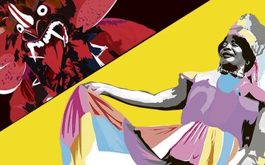 Un festival entre diablos y congos