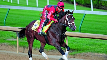 Jinetes panameños en el Derby Kentucky