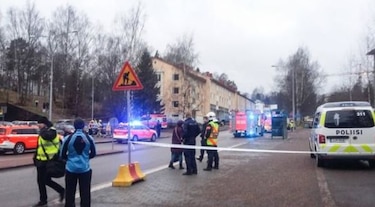 Conductor detenido en Finlandia tras atropellar a cuatro peatones
