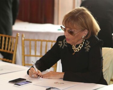 Ex viceministra Marta Susana de Varela llega a Fiscalía para declarar por alimentos deshidratados