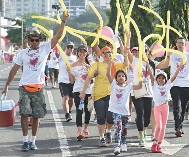Caminando contra el cáncer