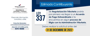 Este 31 de diciembre culmina el beneficio para optar al alivio tributario
