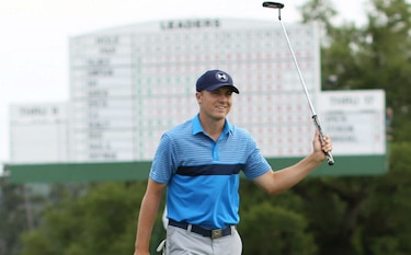 Spieth parte por delante en el Masters de Augusta