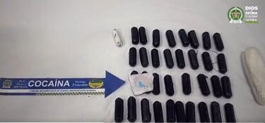 Detienen en Colombia a dos mujeres que pretendían llevar cocaína a España en sus pelucas
