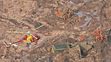 Tragedia en zona minera de Brasil: 200 desaparecidos