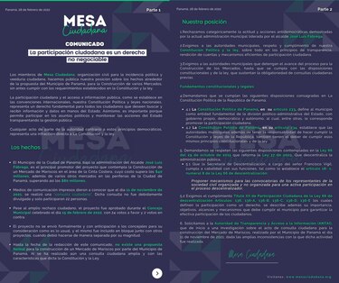 Mesa Ciudadana exige detener proyecto para la construcción del nuevo mercado del marisco