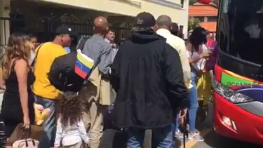 Venezolanos vuelven de República Dominicana