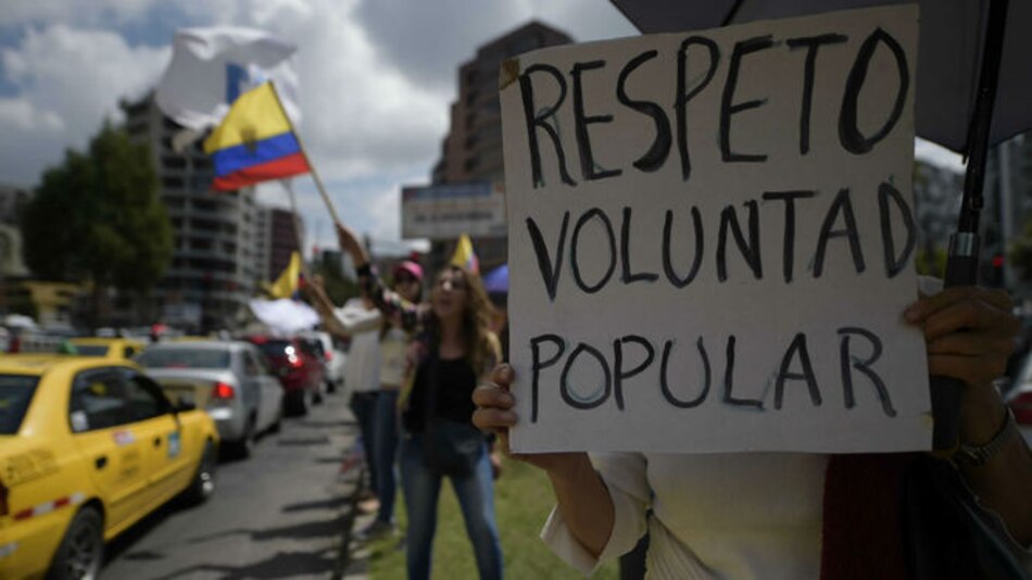 Fundamedios exige transparencia en los resultados de las elecciones de Ecuador