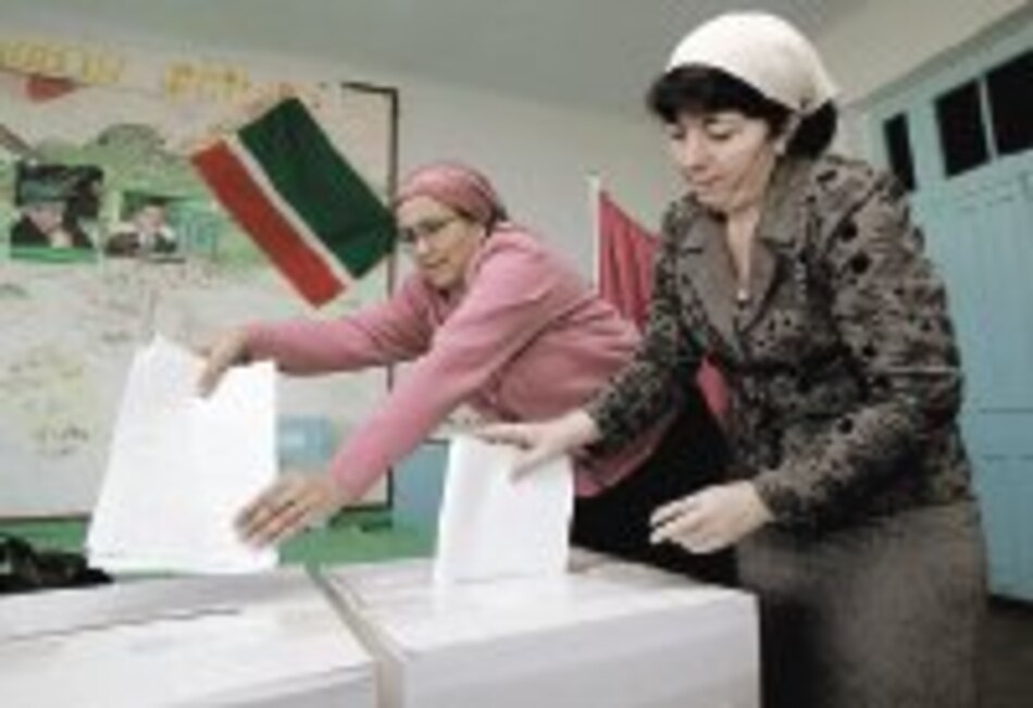Exitosas elecciones en Chechenia