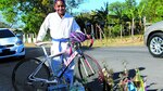 Ciclista y karateca