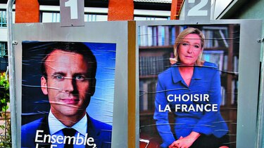 Francia decide hoy entre Macron y Le Pen