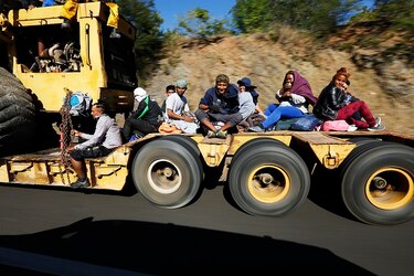Cientos de migrantes de la caravana llegan a Tijuana