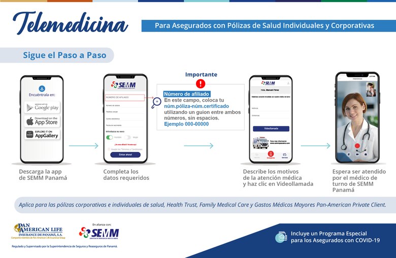 PALIG Panamá ofrece Telemedicina y es pionero con el programa especial para COVID-19