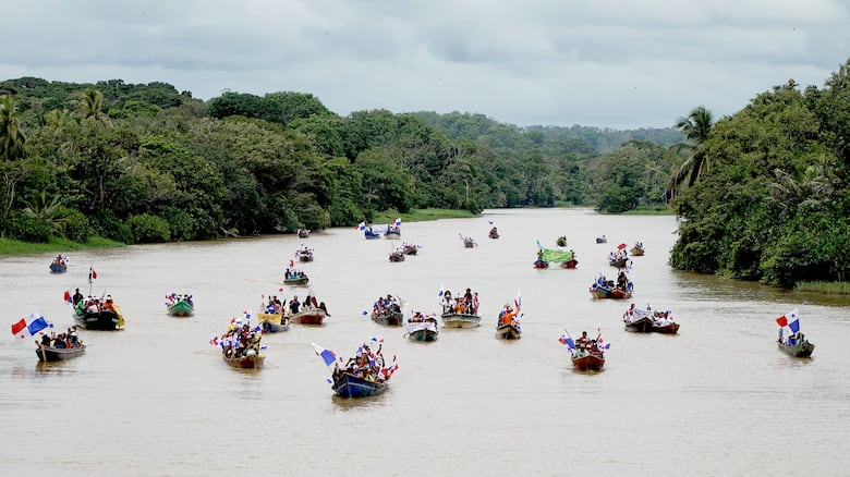 Protesta acuática en río Indio; Canal de Panamá llama al diálogo ‘abierto’ y ‘constructivo’