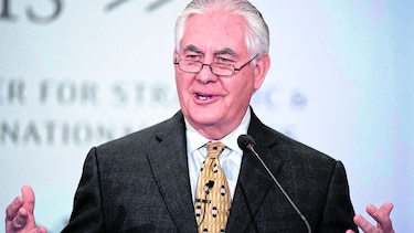 Tillerson viaja a Asia y Europa; discutirá crisis mundial
