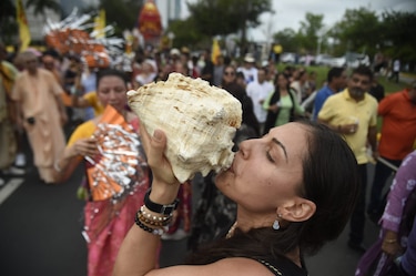 Celebrando la cultura hindú: el Festival de la India realizó su décimo séptima edición