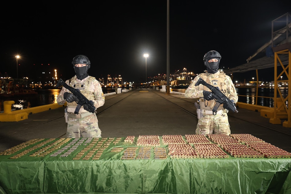 Aprehenden a cinco ciudadanos y decomisan más de 1,400 municiones en Veracruz