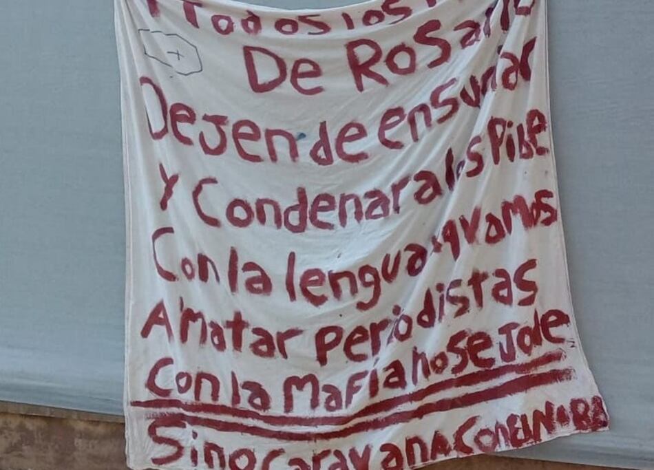 Amenazan de muerte a periodistas en la ciudad argentina de Rosario