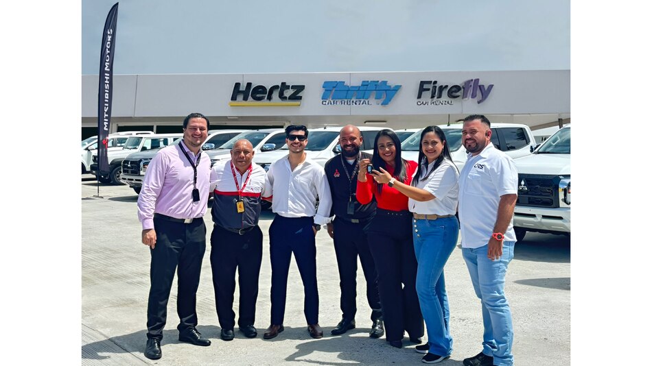 Excel Panamá hace entrega de flota Mitsubishi a Inter Marketing Inc.