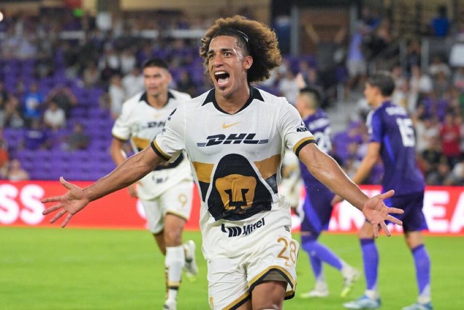 Adalberto Carrasquilla anota doblete y Pumas derrota a Atlanta United en la Leagues Cup