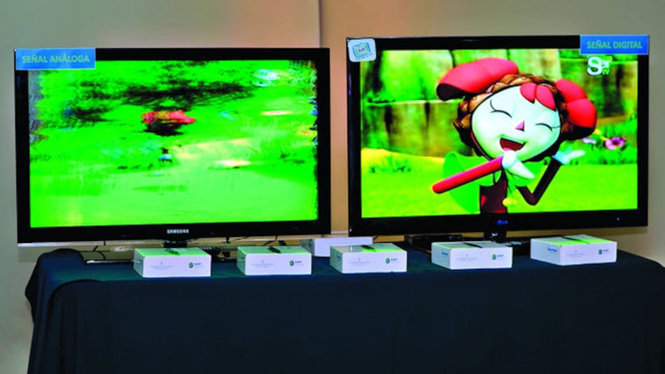 Apagón analógico de televisión sería en 2018