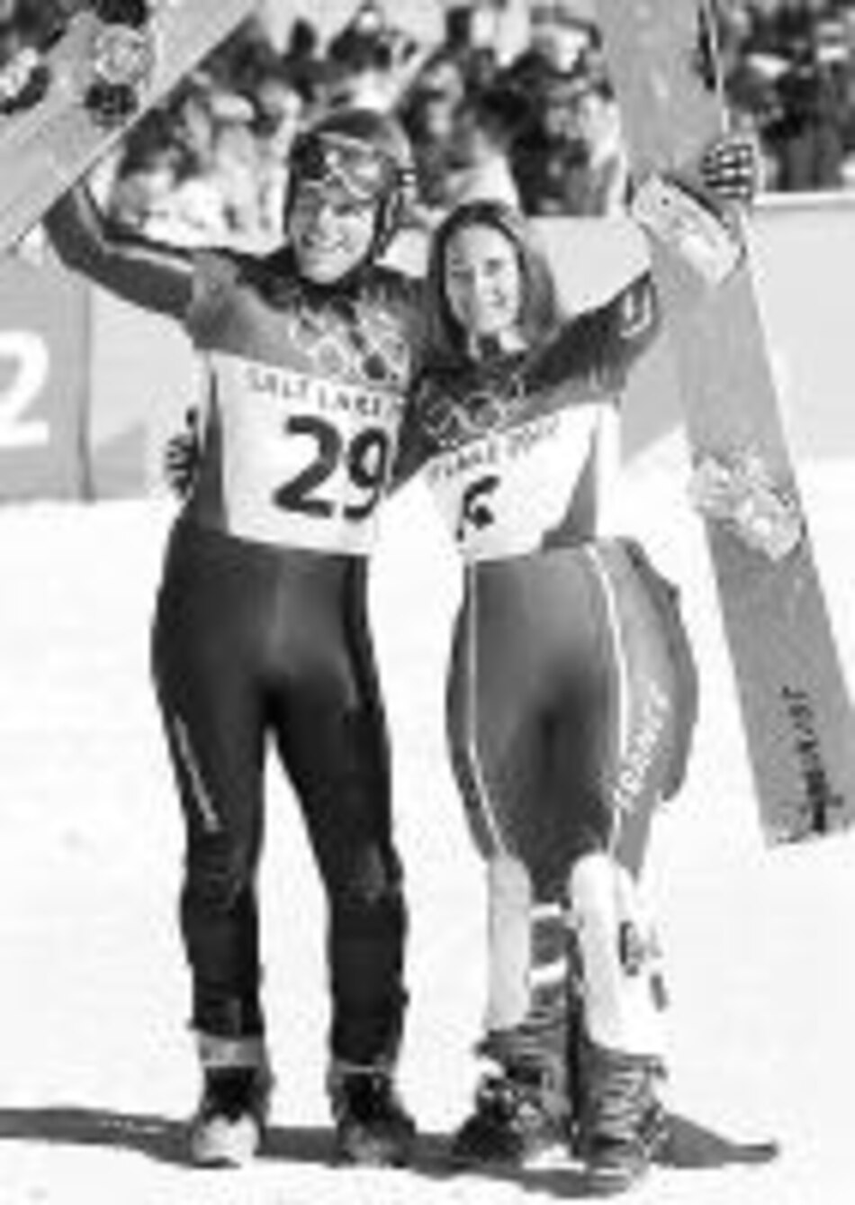 Dupla alemana hace suyala prueba de trineo ligero