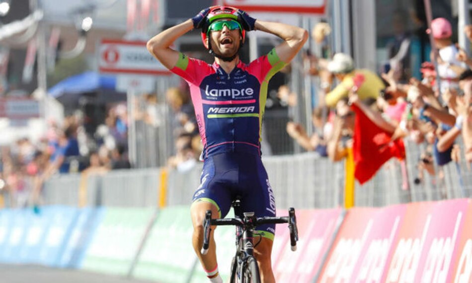 Ulissi se impone en cuarta etapa del Giro; Dumoulin recupera liderato