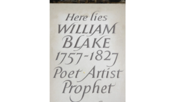 Identifican sitio donde reposan los restos del poeta Blake