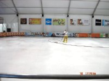 Panamá, sobre hielo y patines