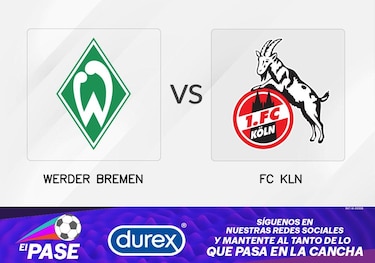 Por fin el FC Köln y Werder Bremen vuelven a verse las caras