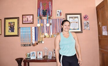 Mariadni entrena con fe y pasión